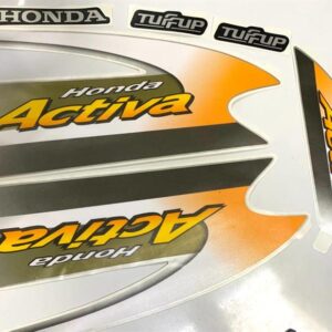 HONDA ACTİVA 100 STİCKER -ETİKET SETİ GRİ